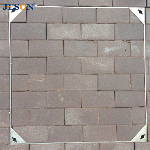 海南西環高鐵站不鏽鋼井蓋（gài）圖