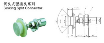 沉頭駁接頭型號JC-TC14 沉頭駁接頭型號JC-TC14