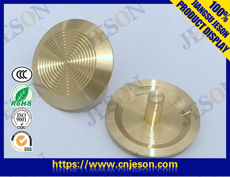 銅製盲道釘(圈紋) JM-D04